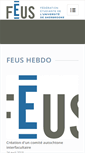 Mobile Screenshot of feus.qc.ca